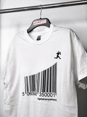 GETAIRANYWHERE BARCODE T-SHIRT - Scooter Hero